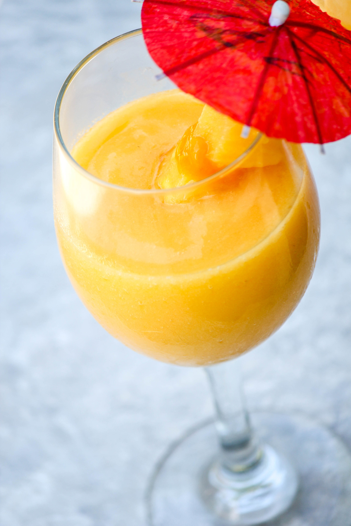 Wine Smoothie with Mango and Pineapple Hero Image