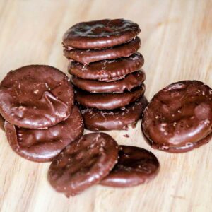 Three Ingredient Thin Mint Cookies Featured Image