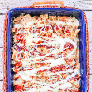 Ranch BBQ Cheesy Skillet Dinner Featured Image