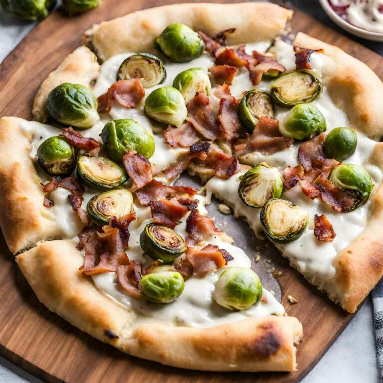 Brussels Sprouts Pizza