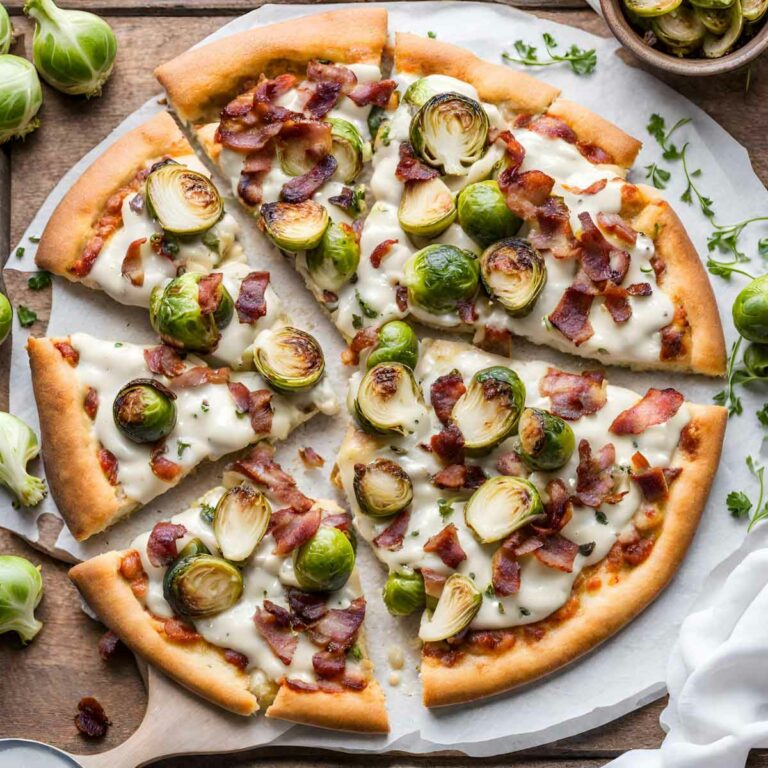 Brussels Sprouts Pizza Featured Image